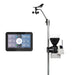 Wireless Vantage Pro2 outdoor weather station with WeatherLink Console digital display and various components on a white background