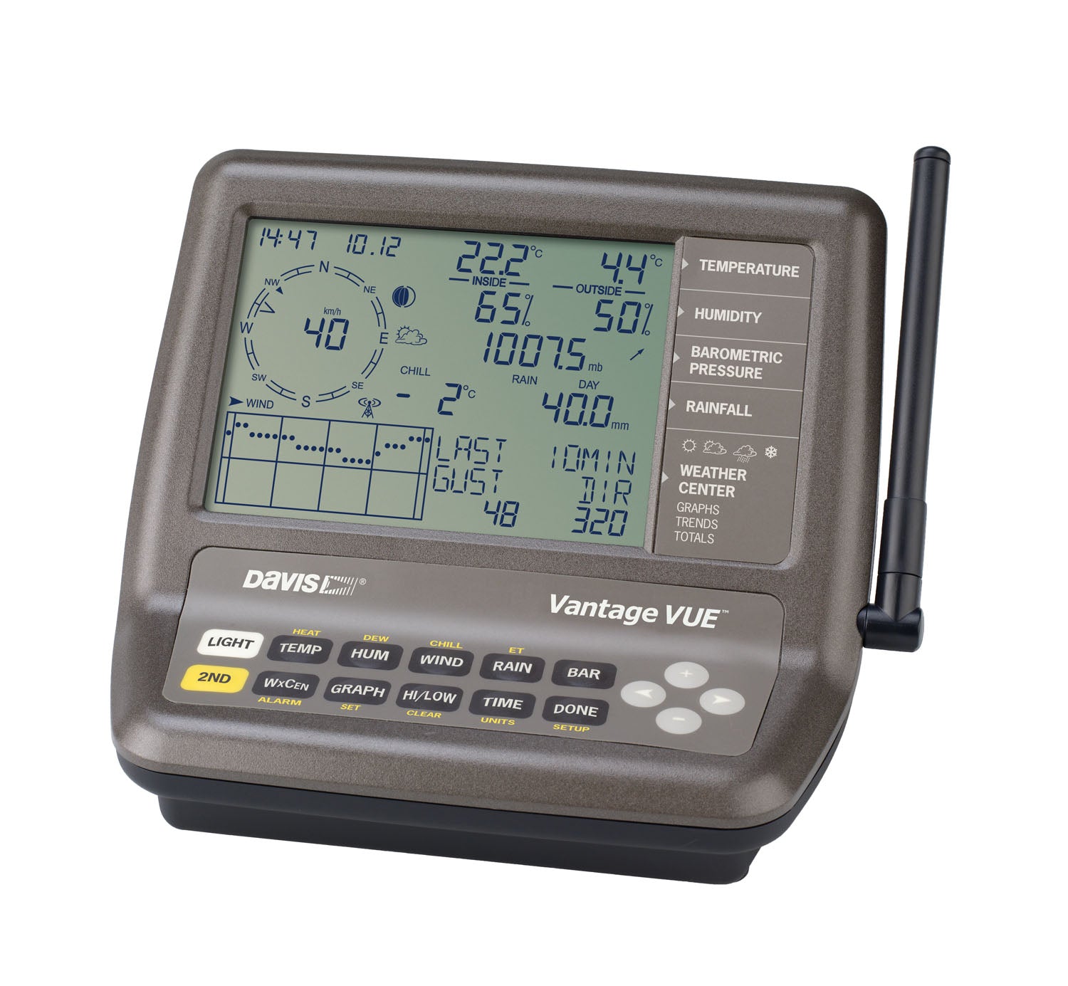 Vantage Vue® Wireless Console/Receiver - SKU 6351, 6351M